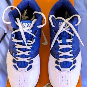 Women's Nike Air Visi Pro V Royal Blue / White Basketball Tennis Shoes EUC